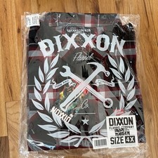 DIXXON Flannel Iron Maiden 50th Anniversary Est 1975 Trooper Sz 4XL New In Hand