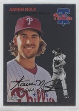 2023 Topps Chrome Platinum Anniversary Aaron Nola #306 11cz