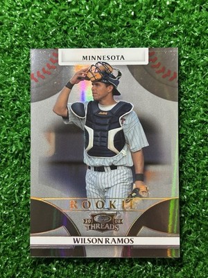 2008 Donruss Threads Rookie Gold Century Proof /50 Wilson Ramos #130
