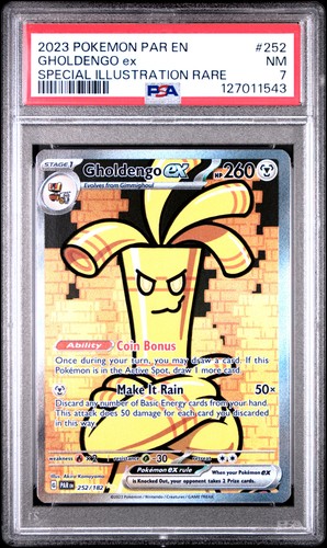 Gholdengo ex graded PSA 7 for sale on eBay