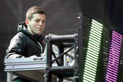 Dillon Francis at the Snowglobe Music Festival at Lake Tahoe Comm - Old Photo 1