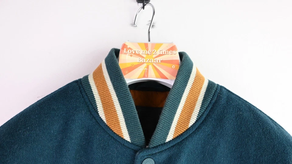 Chaqueta Levi Strauss "Colt" Letterman en Atlántico Profundo Talla XL Foto 4 de 4