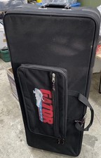 Gatorcase GK-61 61-Key 44 X 19 X 9 Keyboard Travel Case 6 Wheels Used Rare