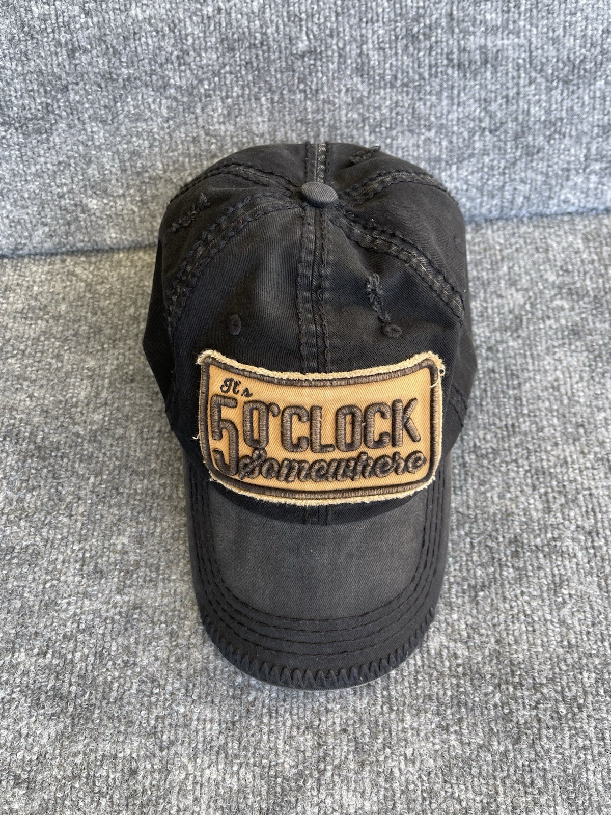 It's 5 o'clock Somewhere Adjustable Distressed Lo… - image 2