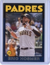 2021 Topps Update 1986 Topps Baseball 35th Anniversary Blue Eric Hosmer #86B-5
