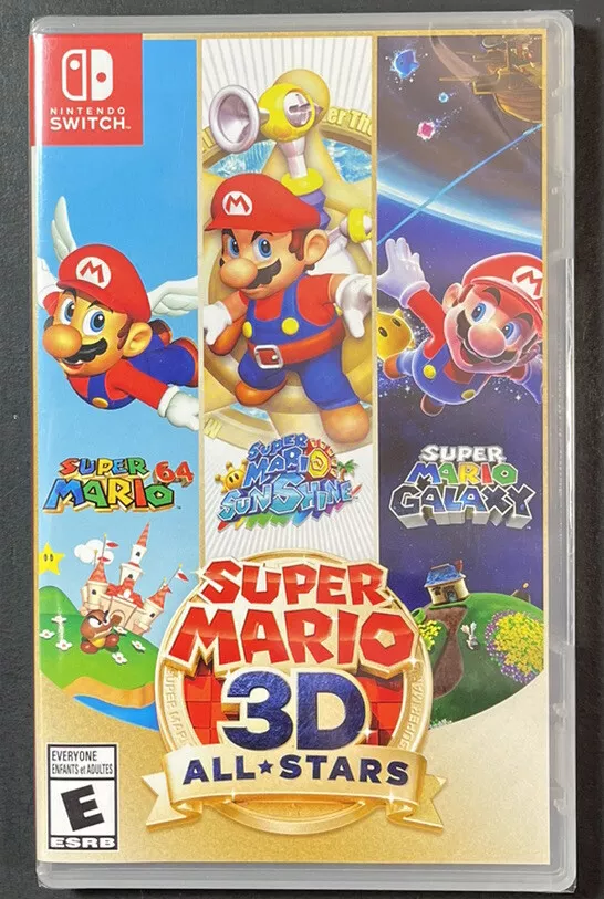 Super Mario 3D All Stars [ 3 Games in 1 Pack ] (Nintendo Switch) NEW