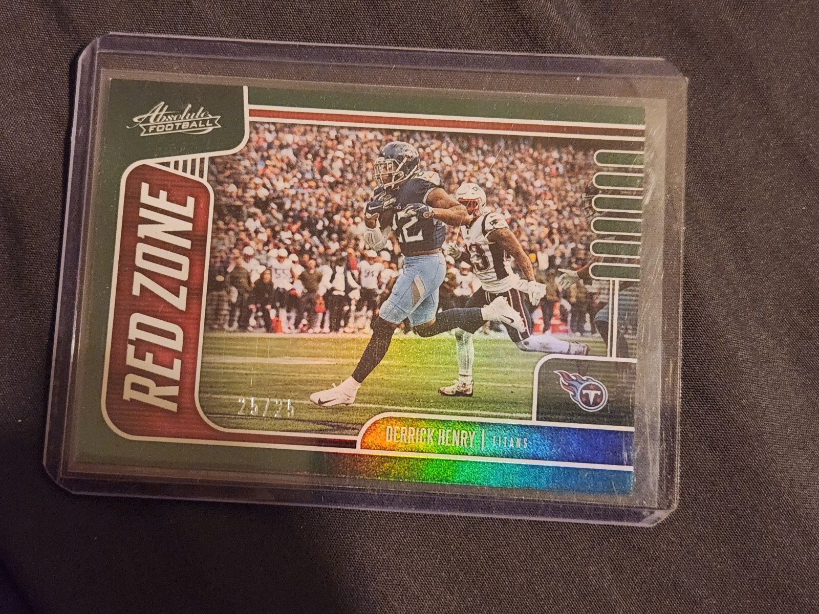 2019 Panini Absolute - Red Zone Green Spectrum #10 Derrick Henry /25