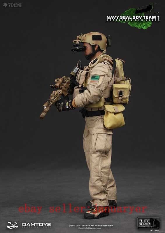 Perfect Damtoys 78008 1/6 Seals - Sdv1 Operation Red Wings Action