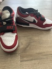 Nike Boys Air Jordan Legacy 312 Low CD9054-116 White Basketball Shoes Sneaker 5Y
