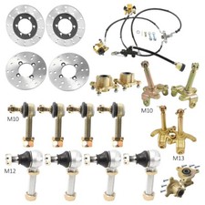 ATV Front Wheel Hub Knuckle Spindle Brake Assembly for ATV Quad Go Kart Bull