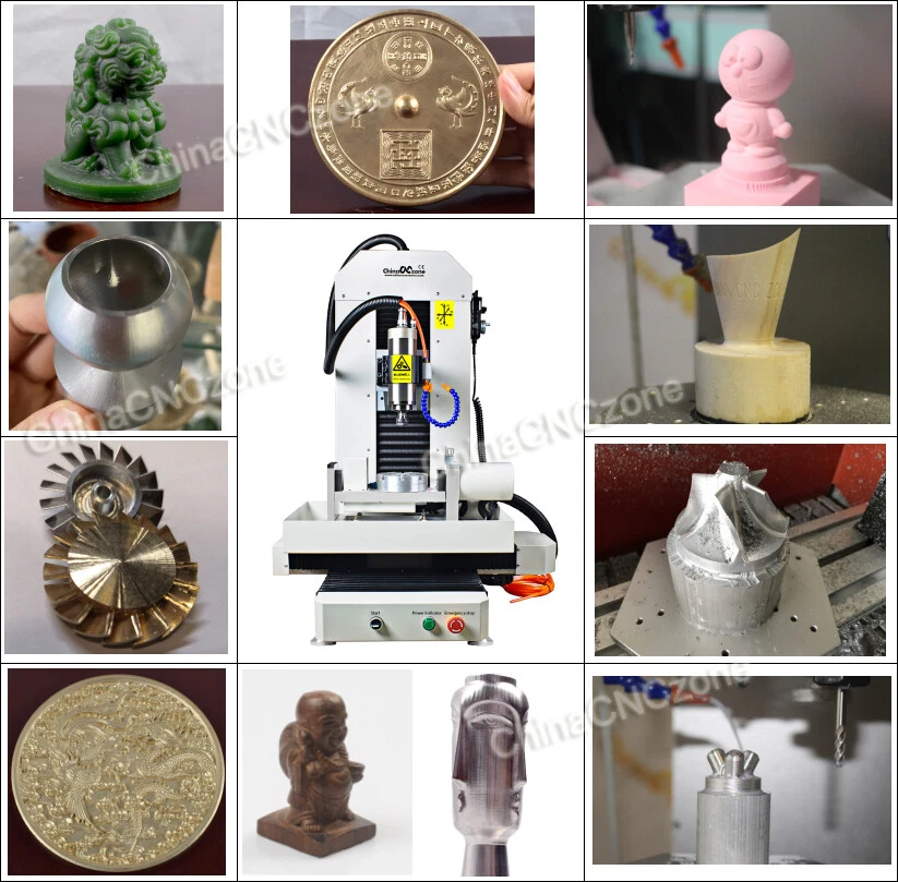 Steel Structure CNC 3040 5 axis CNC Machine Metal Engraver Cutting Servo Motors - Bild 2 von 4