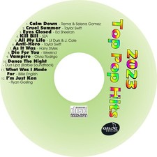 CUSTOM KARAOKE 2023 TOP POP 12 GREAT SONGS cdg CD G HARD-TO-FIND BARBIE MOVIE