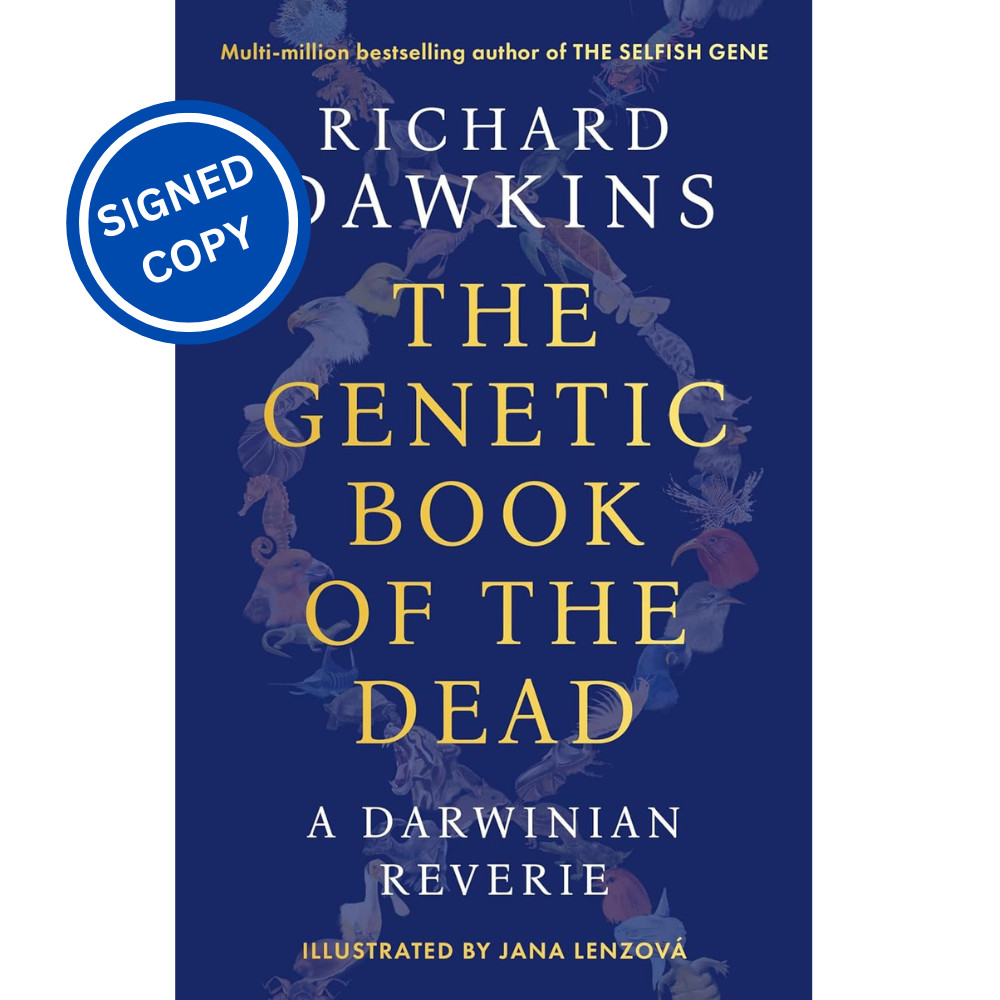 Signed Book - The Genetic Book of the Dead by Richard Dawkins New Hardback Book
