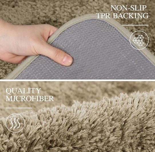 Walensee Large Bathroom Rug (24 x 72 sand) Extra Soft and Absorbent eBay