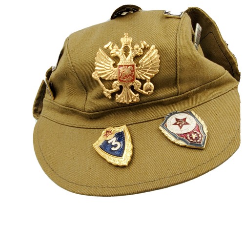 Russian Army Afghan Cap Badges Military 