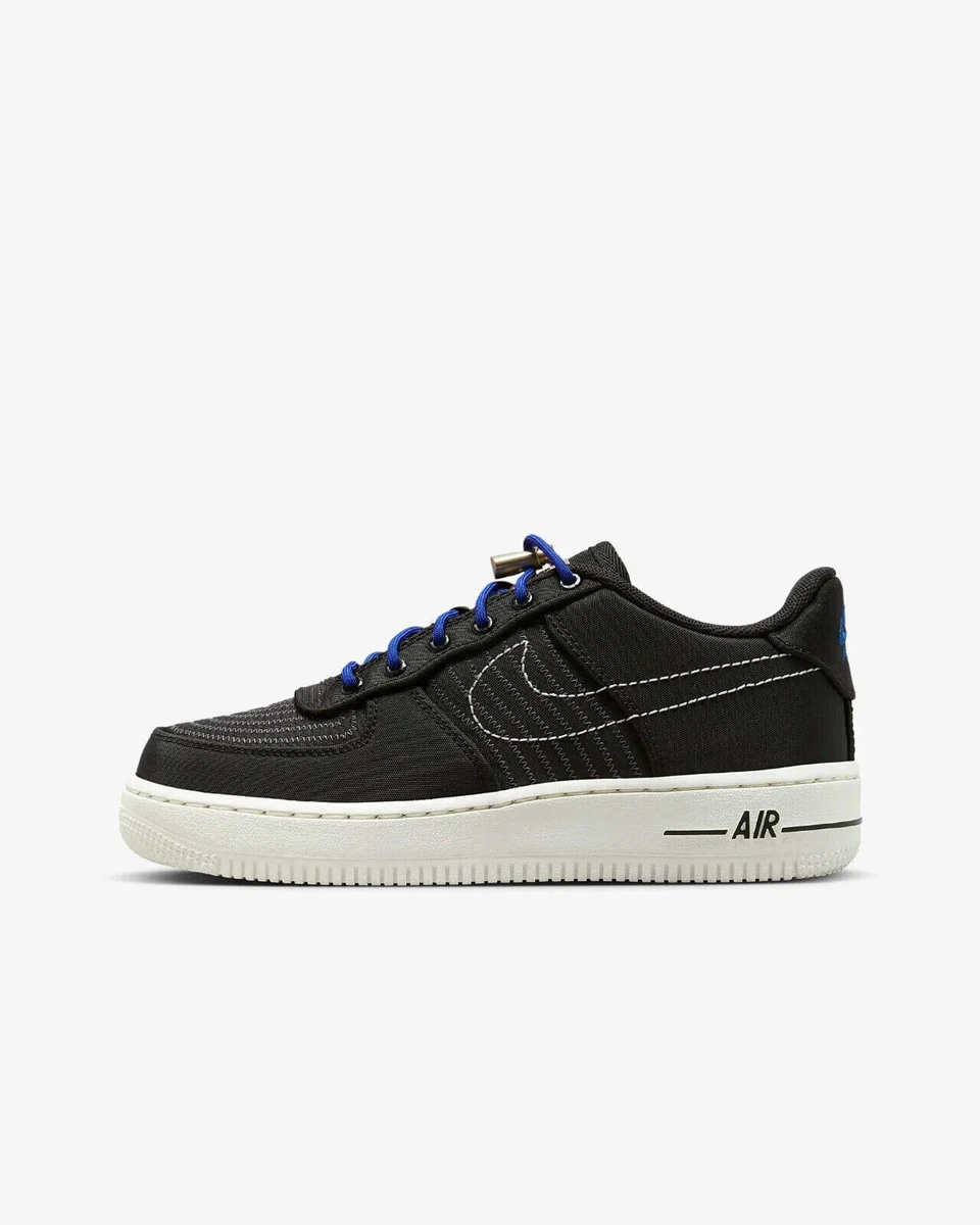 Nike Air Force 1 Low LV8 3 GS Size 6Y Black Anthracite AF1 DV1622 001
