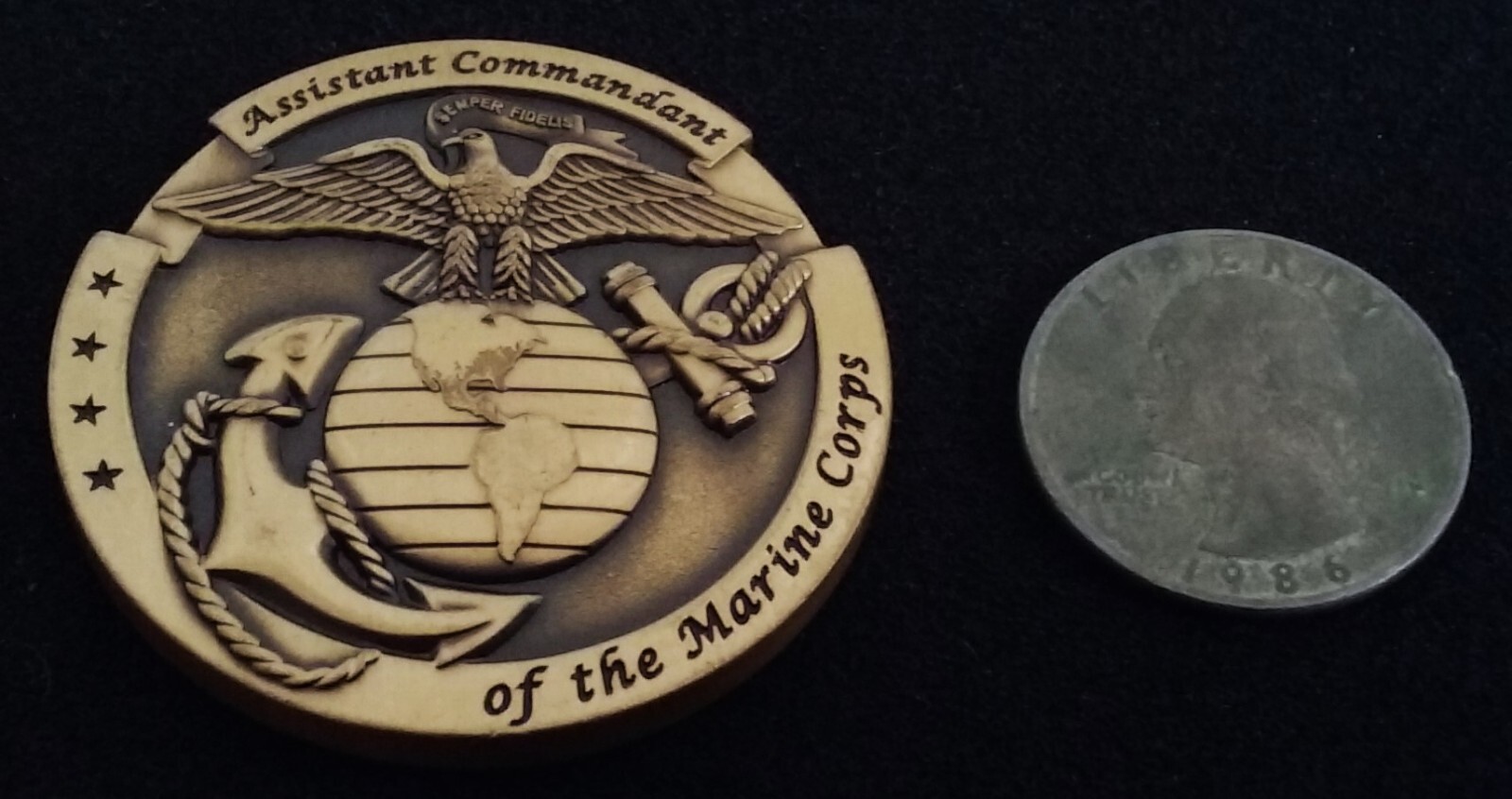 USMC 4 Star General Assistant Commandant Paxton Marine Corps USMC ...