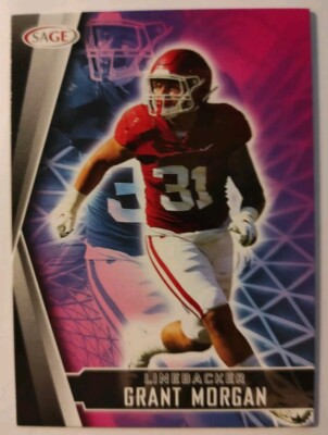 Trading Card Football NFL Grant Morgan Jacksonville Jaguars 2022 Sage