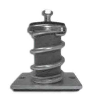 Sockelfederhalterung 100 - 350 kg Anti-Vibration Metallspulenfeder
