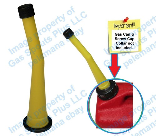 CHILTON GAS CAN YELLOW SPOUT AftrMrk SearsCraftsman P10 P15 P20 P25 P50 P60 P500 - Picture 2 of 6