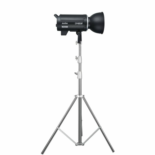 UK 2.8m Heavy Stainless Steel Foldable Light Stand For Studio LED Light Softbox - Picture 3 of 8