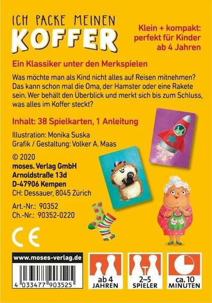 Thumbnail - Moses. - Ich Packe Meinen Koffer