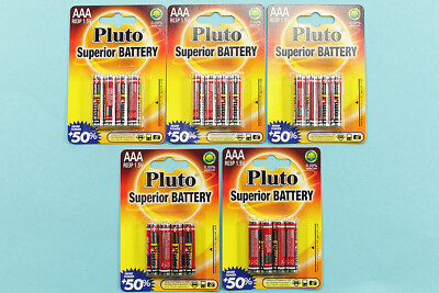       20X BATTERIE SET AAA-BATTERIEN 1,5V SUPERIOR BATTERY BLISTER