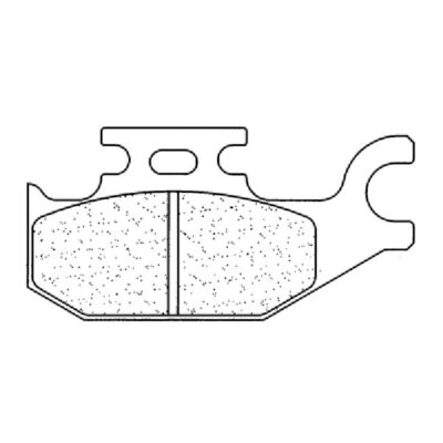 BREMSBELÄGE HINTEN BOMBARDIER-CAN AM XT QUEST 500 02>04