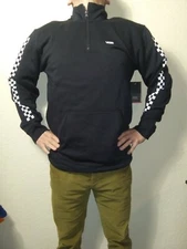 New w tags Vans Men's Black Off the Wall Versa QZP, Size M, 