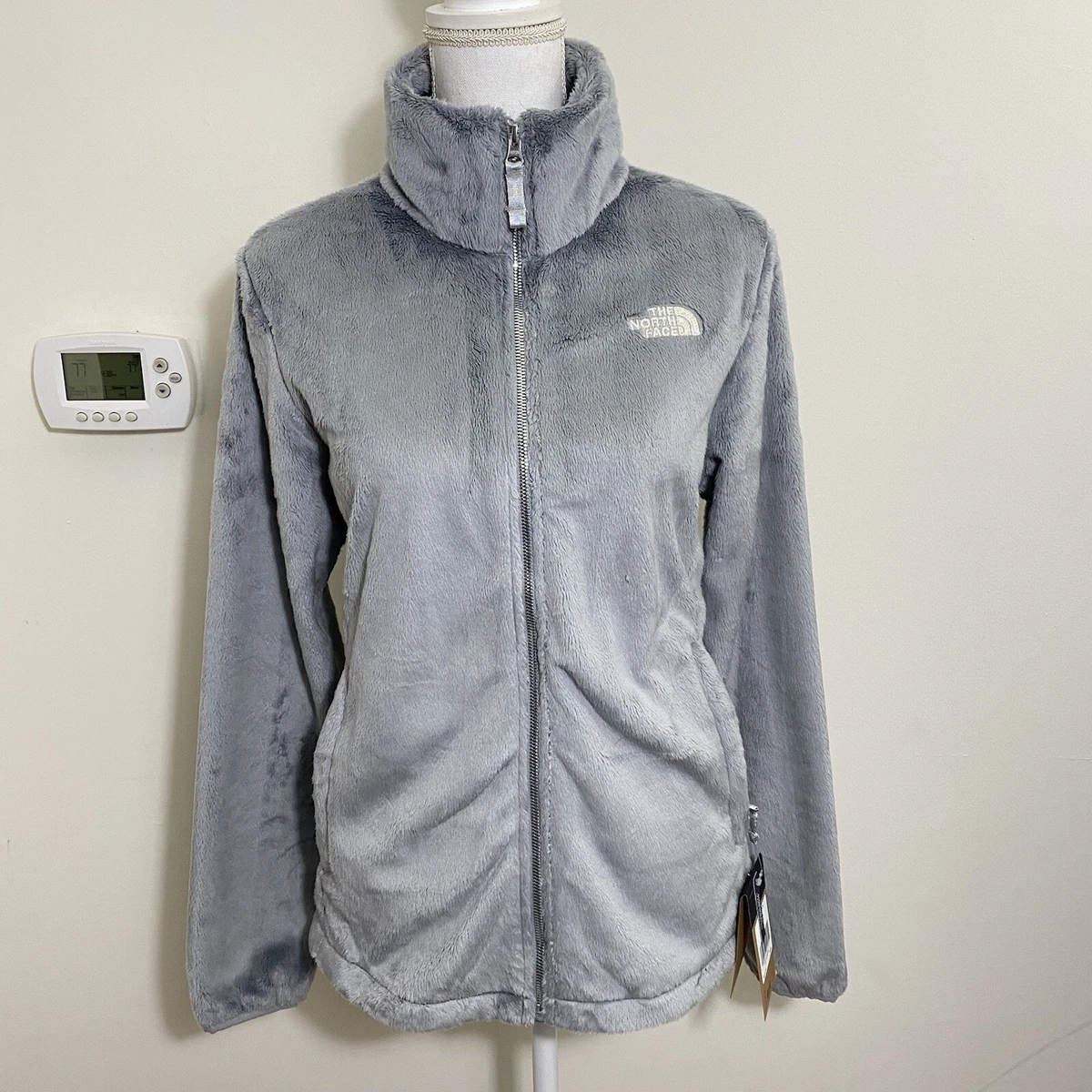 The North Face Women's Lux Osito Fleece Jacket Meld Grey Sz S M L XL SO  SOFT!!!