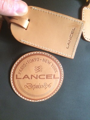Large Lancel Leather \u0026 Nylon Large 