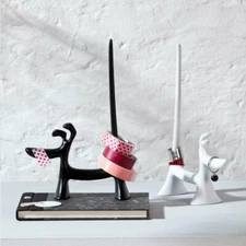 Koziol RING HOLDER Stand WOW Dog Jewelry Fun Gift Idea made in Germany New