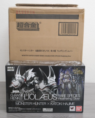 Monster Hunter G Rank Henkei Liolaeus Weathering Silver Katoki