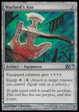 Magic the Gathering MTG Warlord's Axe (220) Magic 2011   LP