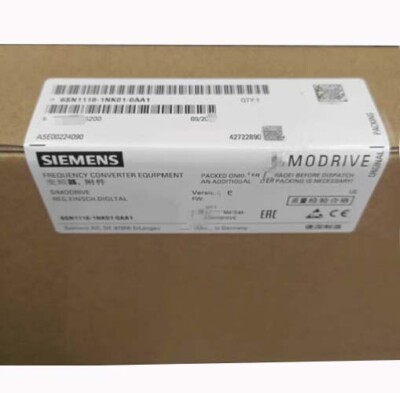 6SN1 118-1NK01-0AA1 NEW SIEMENS 6SN1118-1NK01-0AA1 SIMODRIVE 611 BLOCK MODULE