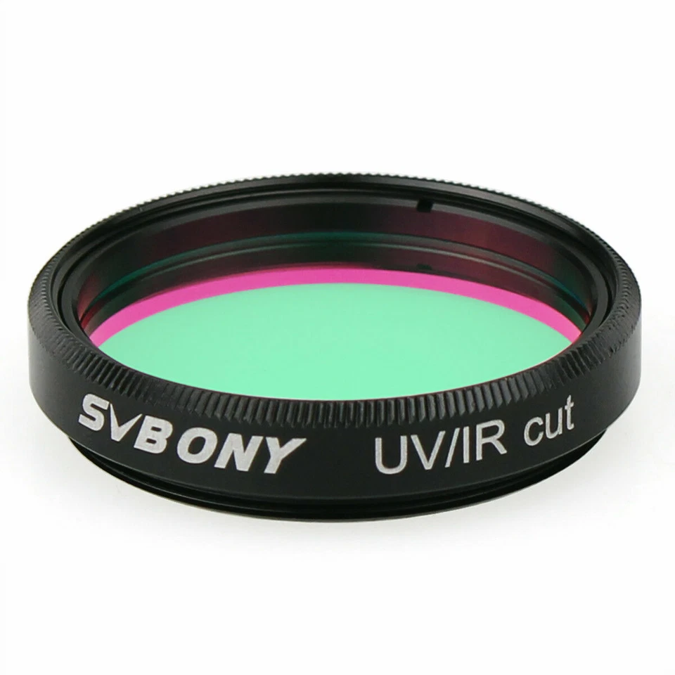 Filtro infrarrojo bloque SVBONY 1.25"/2" UV/IR CUT para cámaras DSLR/CCD telescopio Foto 4 de 4