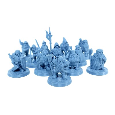 Miniatures Zwerge | 28mm Fantasy Scenery für DnD, RPG und Wargaming