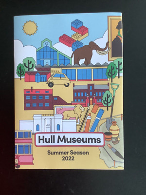 HULL MUSEUMS BESUCHERFÜHRER + Karte PROMO BOOKLET 8 Seiten (n) Plan vor Ihrer Abreise.