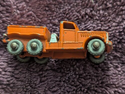 STUNNING 1:87 HO SCALE 2.25"L HAULER LESNEY UK MFG 1950'S TANGERINE COLOR SCHEME - Picture 13 of 18
