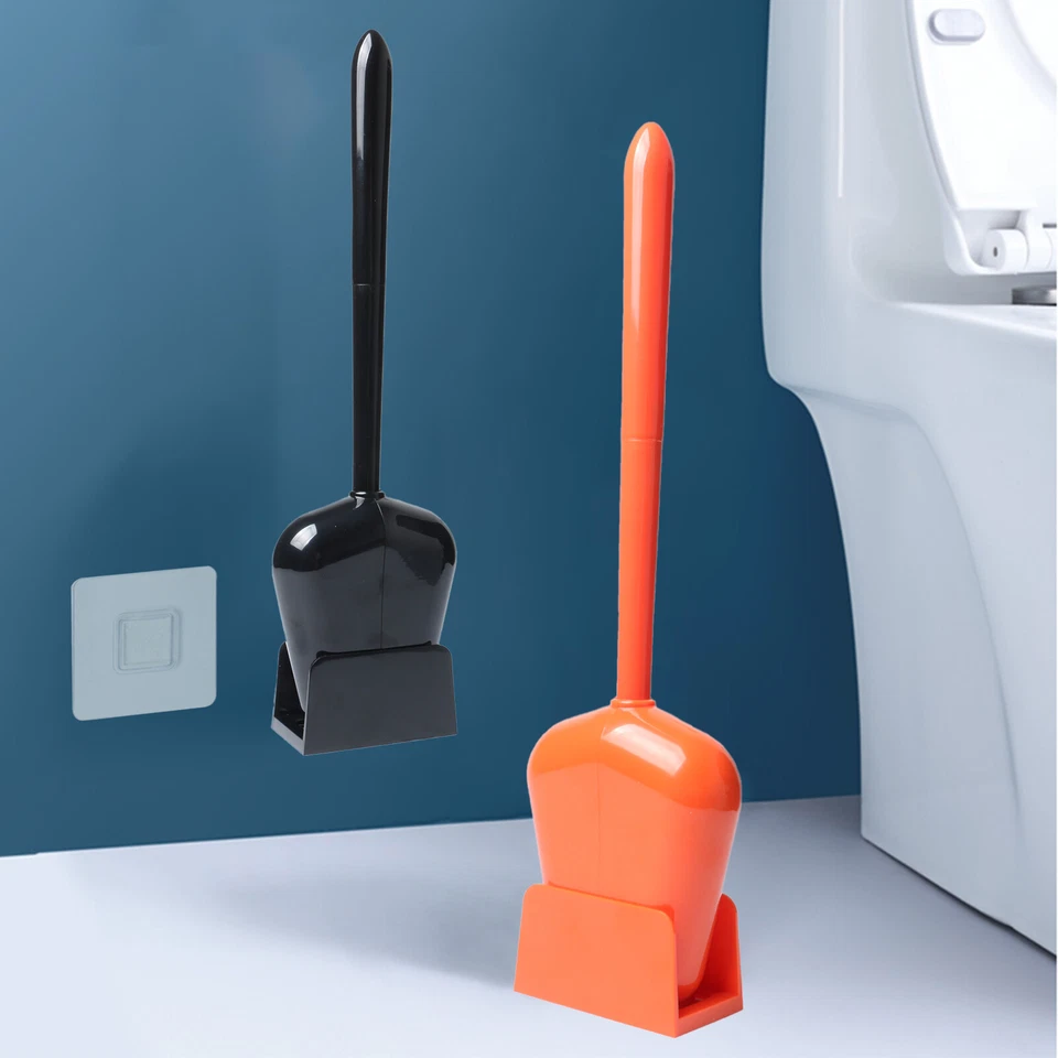 Toilet Brush and Holder Set for Bathroom Flexible Toilet Cleaning Bowl Brush Set - Image 3 of 4