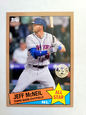 2020 Topps 1985 Topps Baseball All-Stars Gold #85AS-45Jeff McNeil 03/50