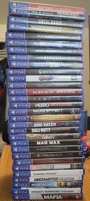 PS3, PS4 and PS5 gams