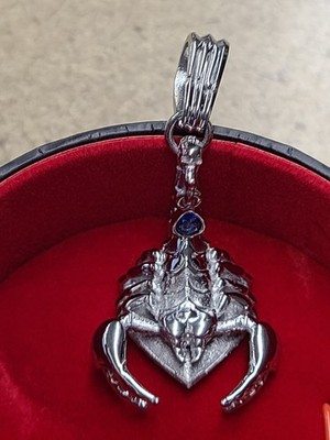 Hard Jewelry Scorpio Pendant Stainless Steel