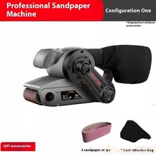220V Electric Sanding Belt Polishing Machine Flat-Bottom Sanding Machine