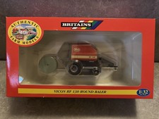 BRITAINS 1/32 scale VICON RF 130 ROUND BALER 00051 new