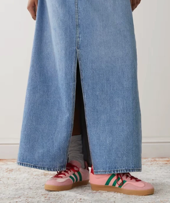 Adidas Originals Gazelle Indoor Women's Suede Trainers Size UK 5.5 Pink Green Gu - Image 3 of 4