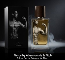 Fierce by Abercrombie  Fitch 3.4 oz Eau de Cologne for Men  100 Authentic