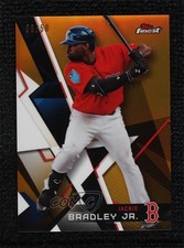 2018 Topps Finest Gold Refractor 50/50 Jackie Bradley Jr #79 4at