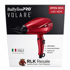 BaBylissPRO Volare Hair Dryer 2000W Red Italian Motor Salon Professional