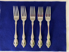 Oneida Community Brahms Dinner Forks Lot of 5...